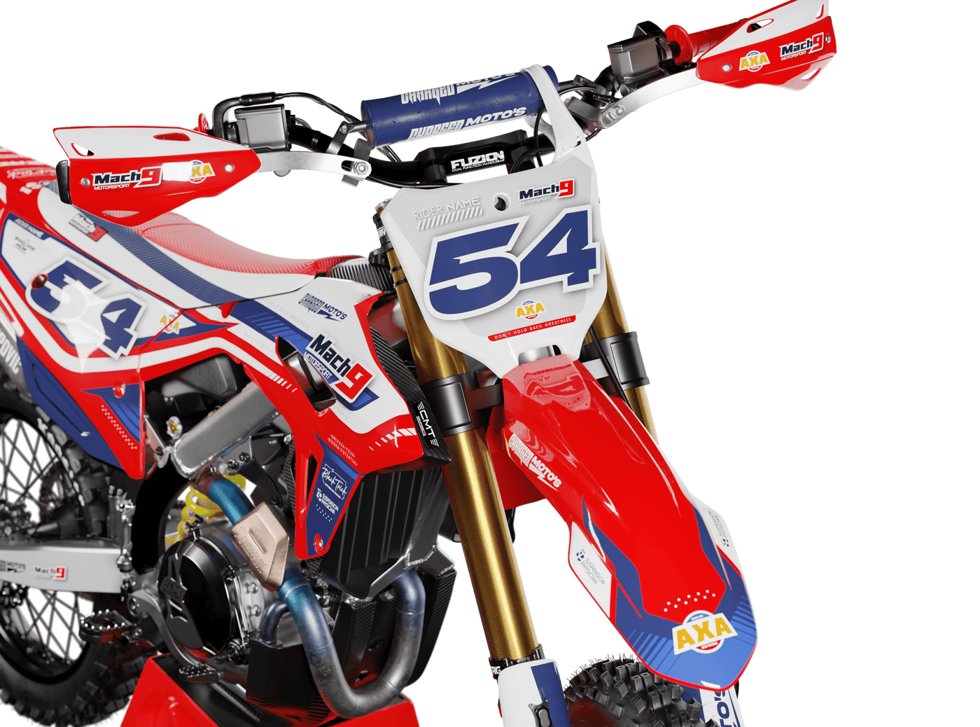 Kit Decoração HONDA CRF 250 2022-2024 & CRF 450 2021-2024 - Descarregado