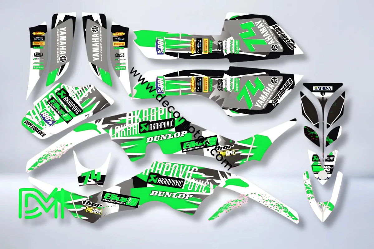Graphics kit Yamaha YFM 350 Raptor - ROXOR