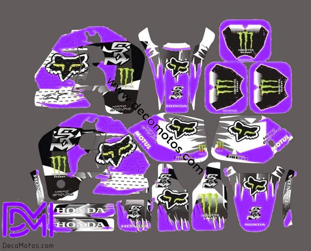 Kit Deco HONDA CRM 1995 FOX MONSTER