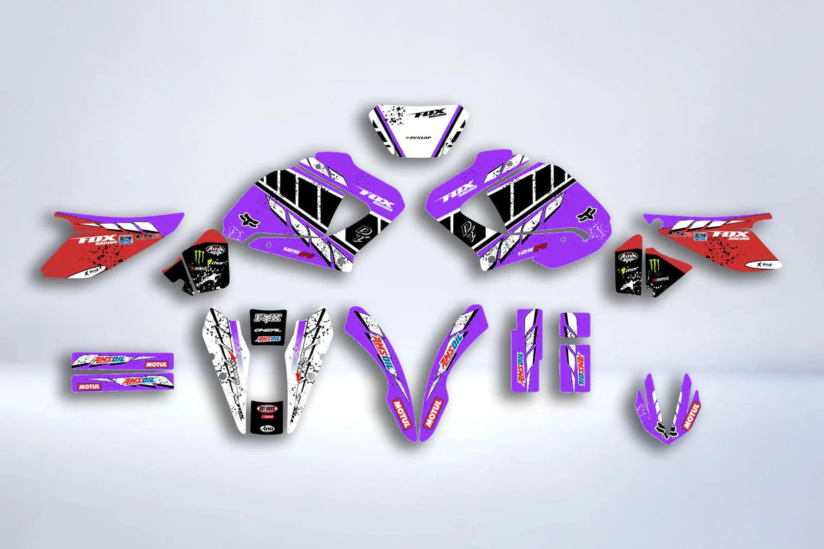 Kit Déco Yamaha DTR DTX 125 2004-2007 - FOX