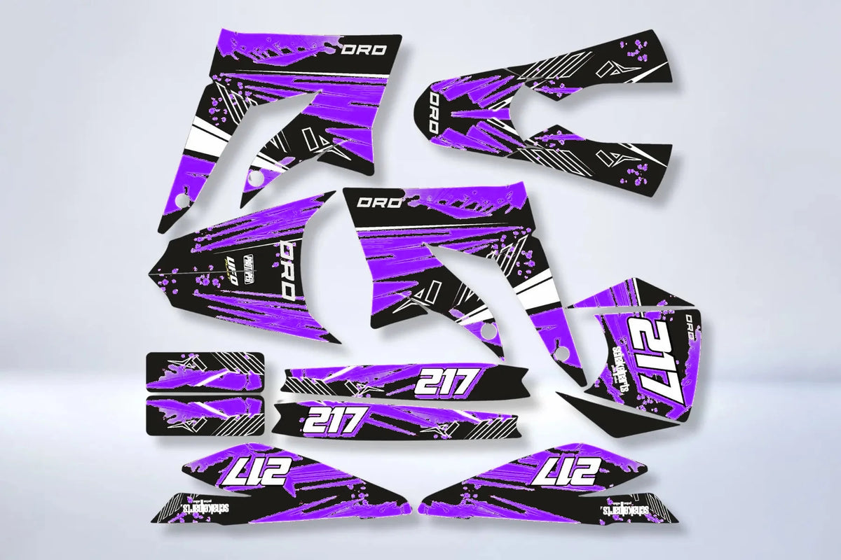 Kit Déco DERBI X-TREME / RACING 2011-2017 -  PINK