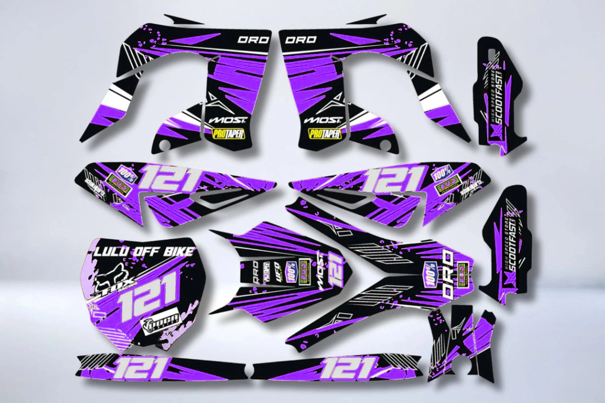 Dekor-Kit DERBI DRD PRO RED FACTORY