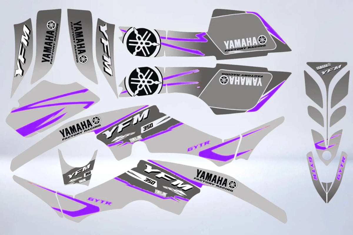 Kit déco Yamaha YFM 350 Raptor - VULKO