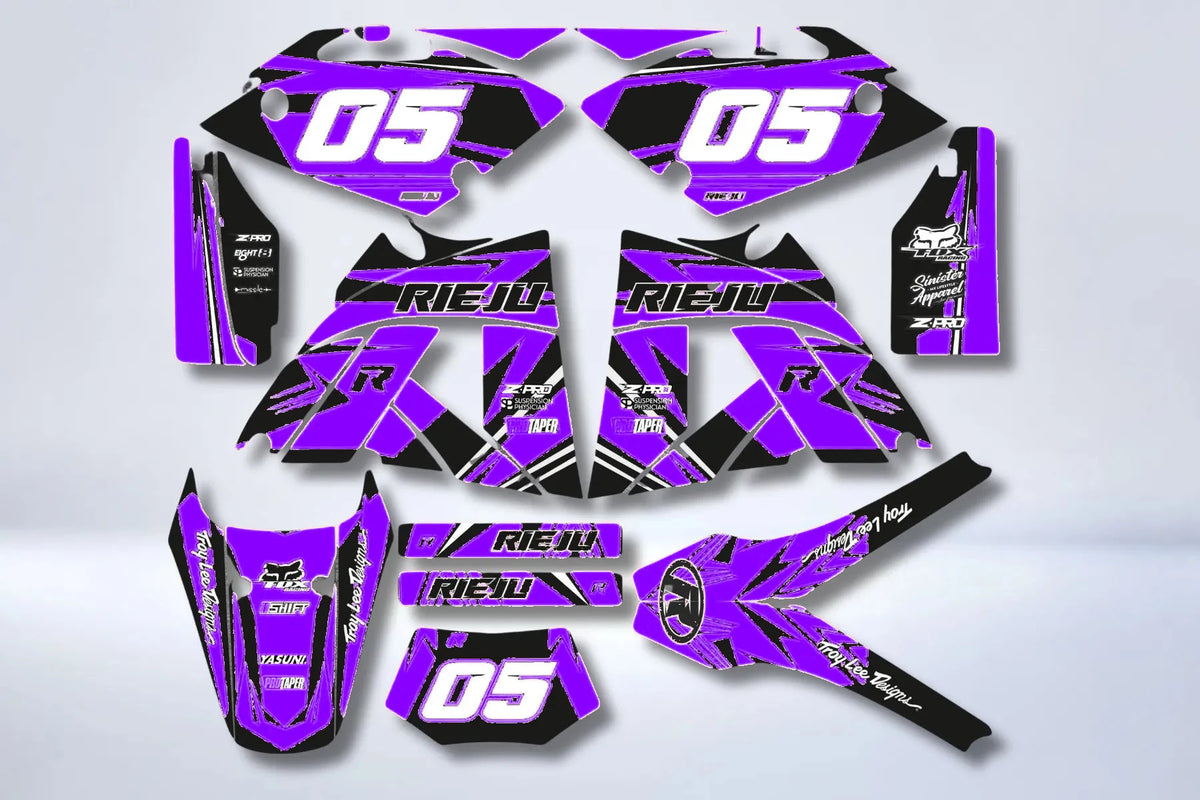 RIEJU SMX / MRX graphics kit - RED