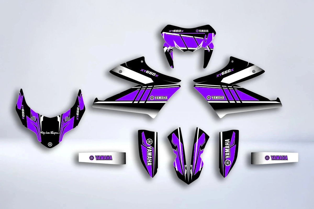 Kit grafiche YAMAHA XT 660 X DOPO 2006 - 60° Anniversario V1