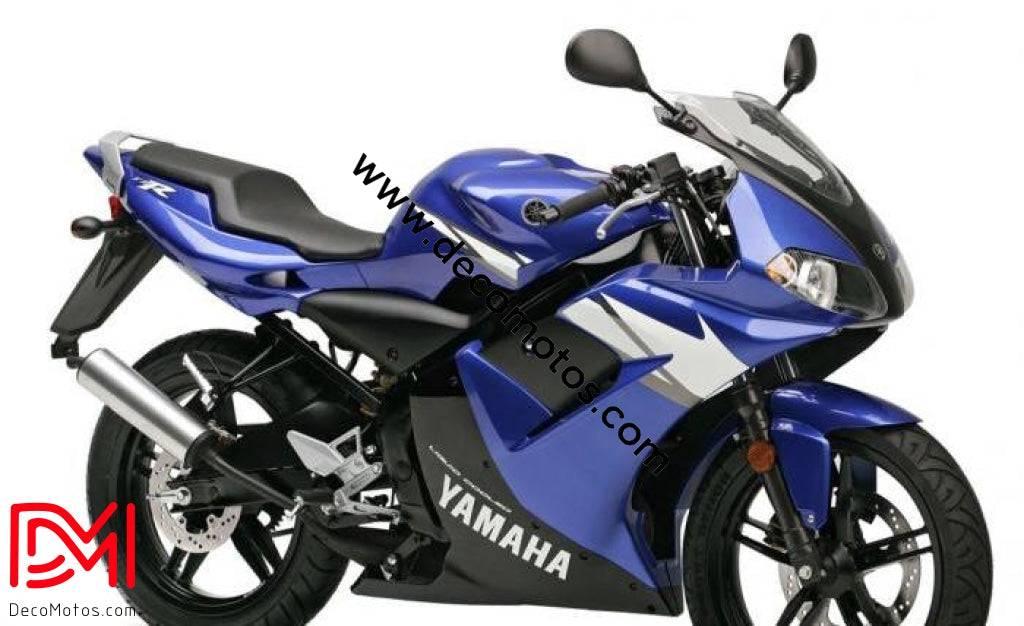 kit grafiche YAMAHA TZR dopo il 2002 - BLACK & BLUE