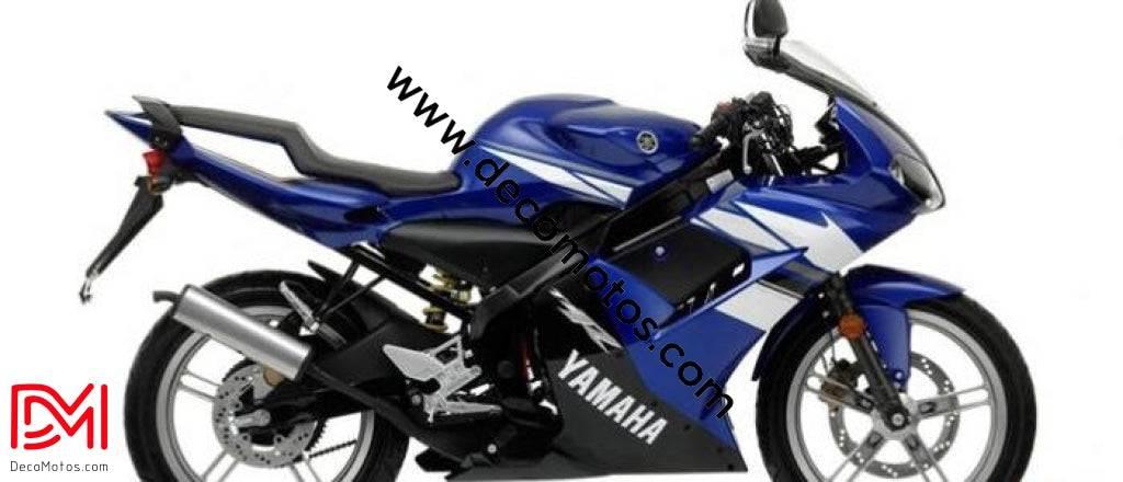 Kit déco YAMAHA TZR après 2002 - BLUE SILVER