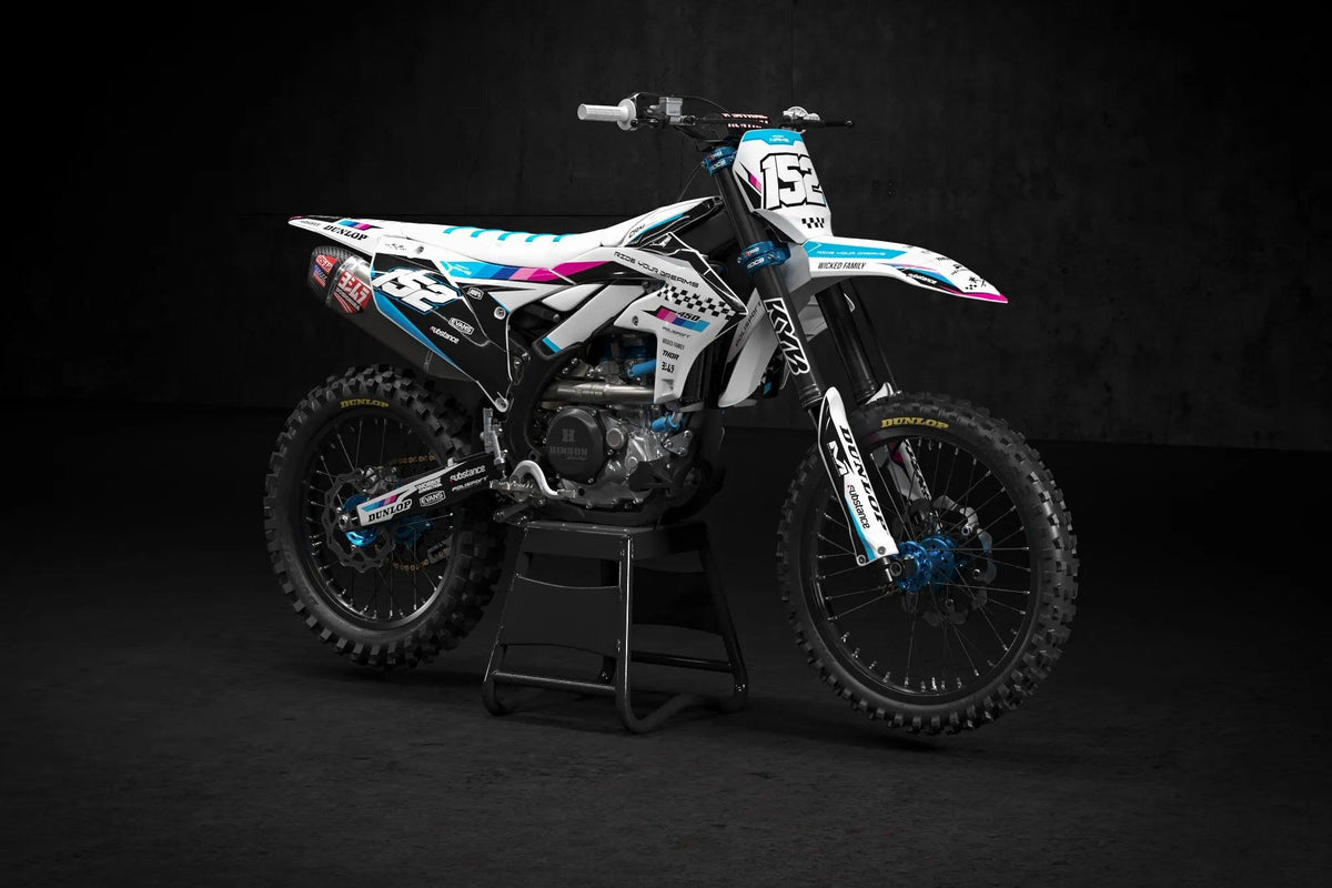 Ópalo - Kit de decoración YAMAHA YZ/YZF/WR/WRF/TTR/DTR/DTX/XT660