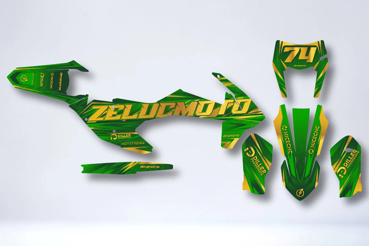 NEW ! Emerald By @zelucmoto - Kit Déco Semi-Personnalisé