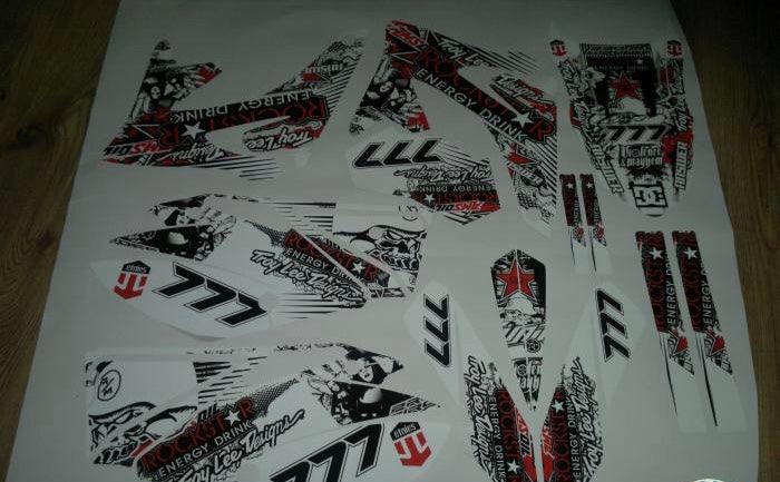 Dekor-Kit PEUGEOT XPS - ROCKSTAR ROT