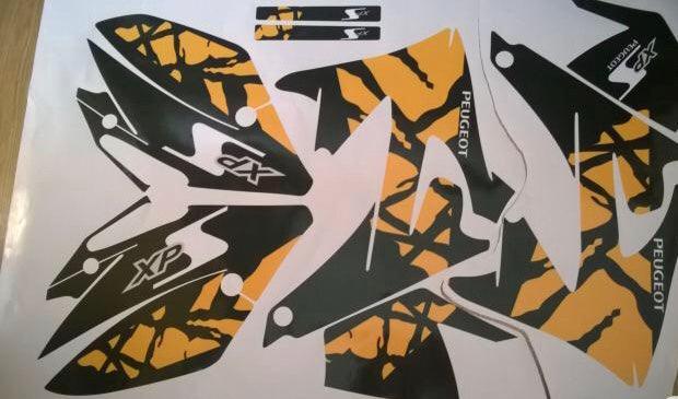 Kit Déco PEUGEOT XPS - ORIGINE YELLOW