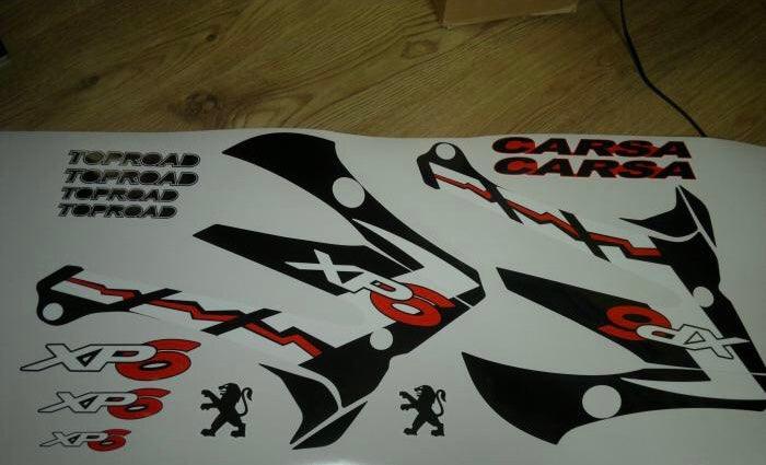 Kit Decorativo PEUGEOT XP6 2004-2012 - NERO