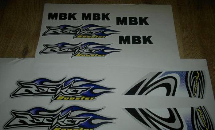graphics kit MBK BOOSTER ROCKET 2009 #2
