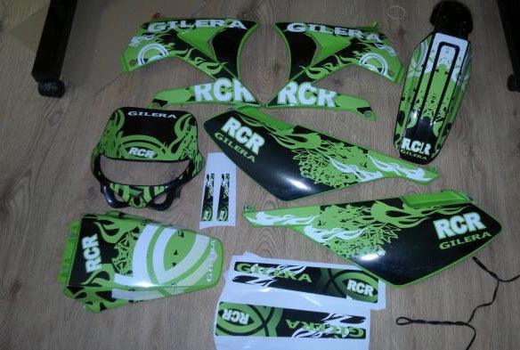 Kit Decorativo GILERA SMT / RCR ANTERIORE 2011 - VERDE