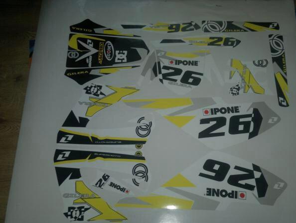 Kit Déco GILERA SMT / RCR AVANT 2011 - STRYKE