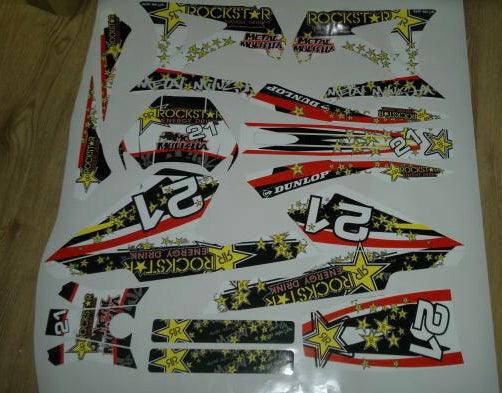 Kit Déco GILERA SMT / RCR AVANT 2011 - ROCKSTAR #2