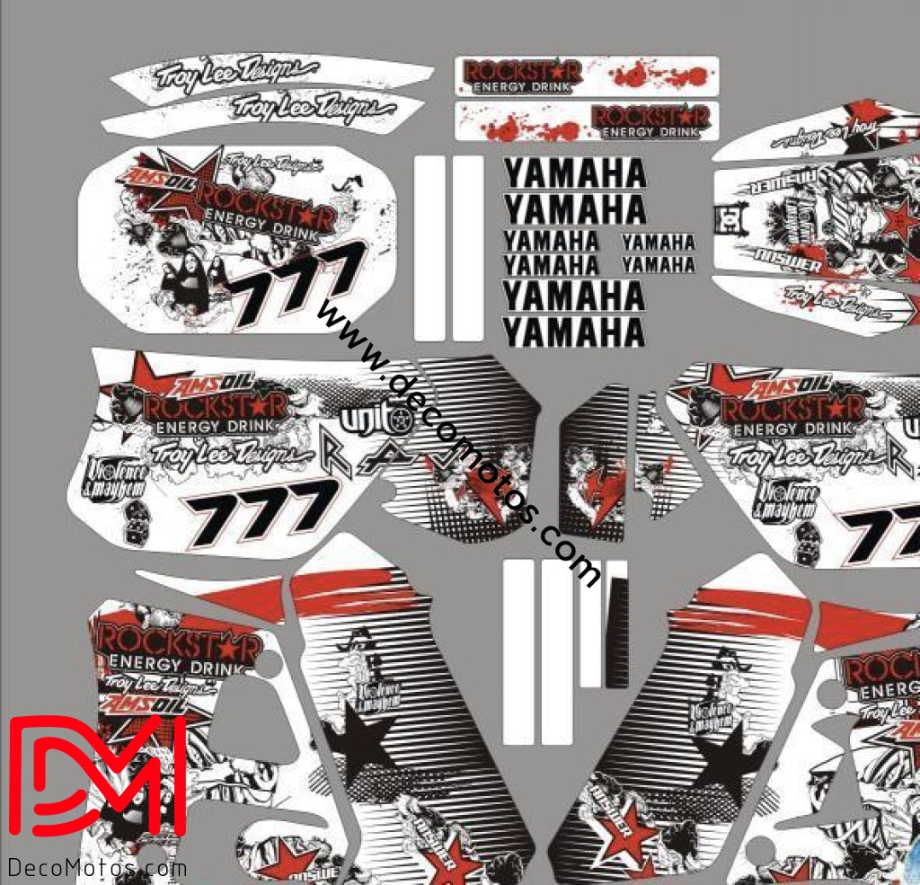 Kit Deco Yamaha Dtr 125 1992-2003 Rockstar