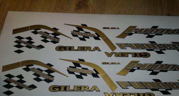 Kit de decoración GILERA RUNNER ORO
