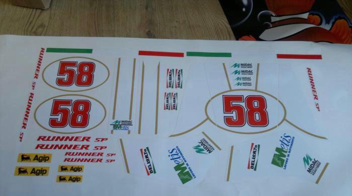 Kit de decoración GILERA RUNNER ITALIA