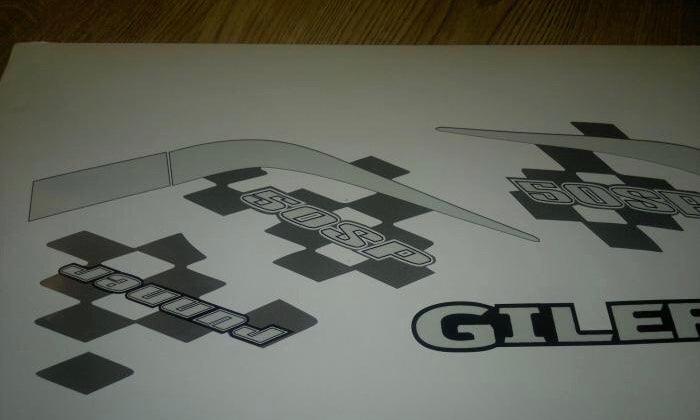 Kit Déco GILERA RUNNER SILVER