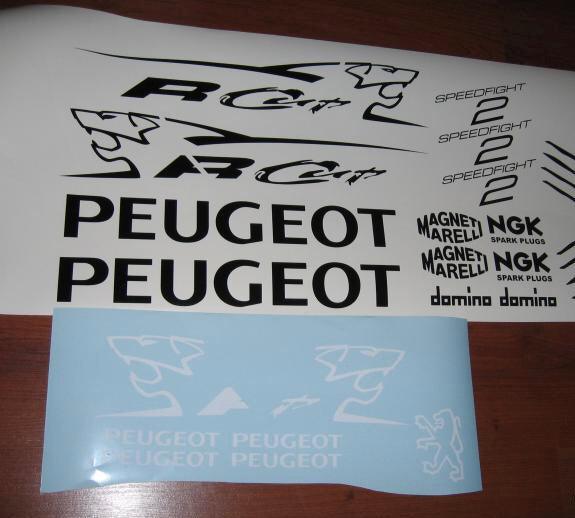 kit gráfico PEUGEOT SPEEDFIGHT 2