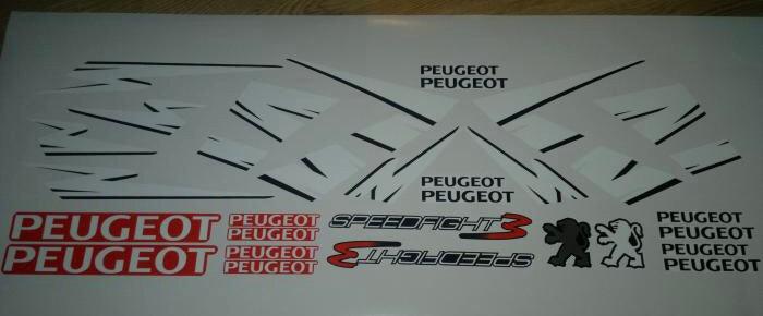 kit grafiche PEUGEOT SPEEDFIGHT 3 - ORIGINE