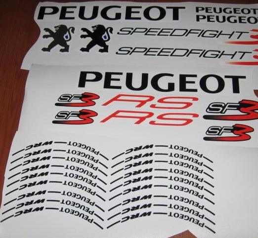 Kit Déco PEUGEOT SPEEDFIGHT 3 - BLANC