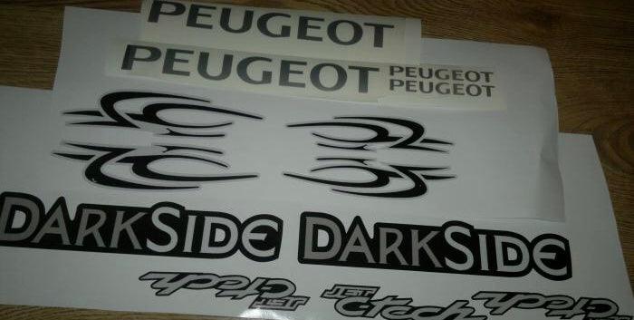 Kit de decoración PEUGEOT JET C-TECH - DARKSIDE