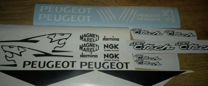 Dekorationskit PEUGEOT JET C-TECH - WEISS