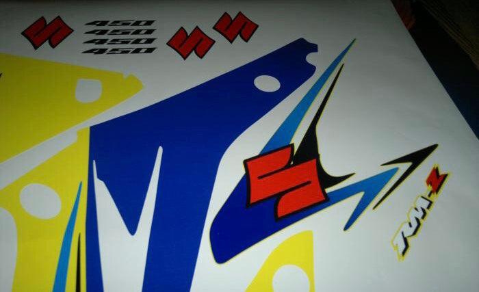 kit gráfico SUZUKI RMZ 450 2008-2017 - ORIGEM