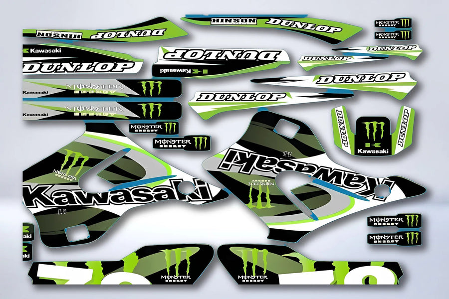 Kit Deco KAWASAKI KX 125-250 1994-1998 MONSTER #2 - DecoMotos