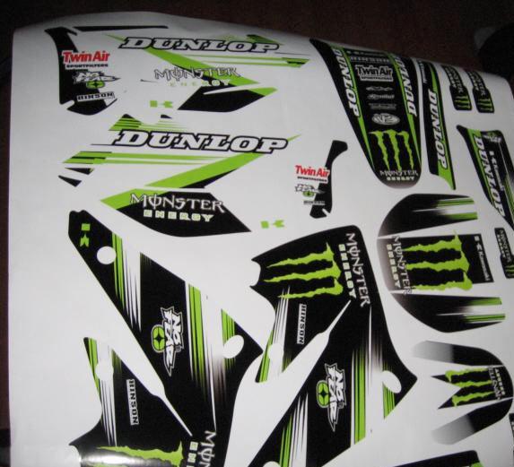 Kit Deco MONSTER 3 - KAWASAKI KXF 250 2004-2005