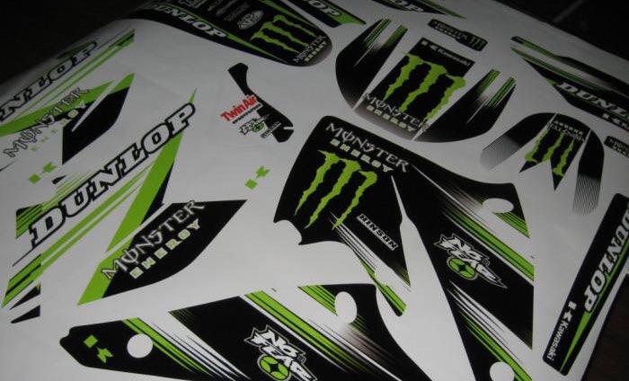 Kit Deco MONSTER 3 - KAWASAKI KXF 250 2004-2005