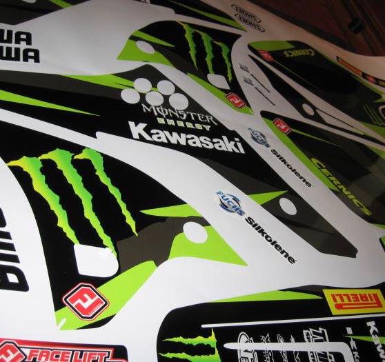 Kit Deco KAWASAKI KXF 250 2006-2008 MONSTER