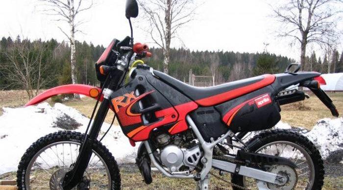graphics kit Aprilia RX 50 FRONT 2006 (BEFORE 1994) - RED