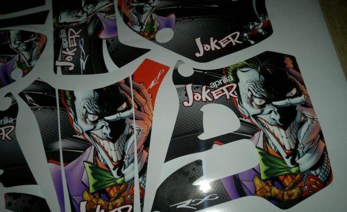 graphics kit Aprilia RX 50 FRONT 2006 (1994-2005) - JOKER