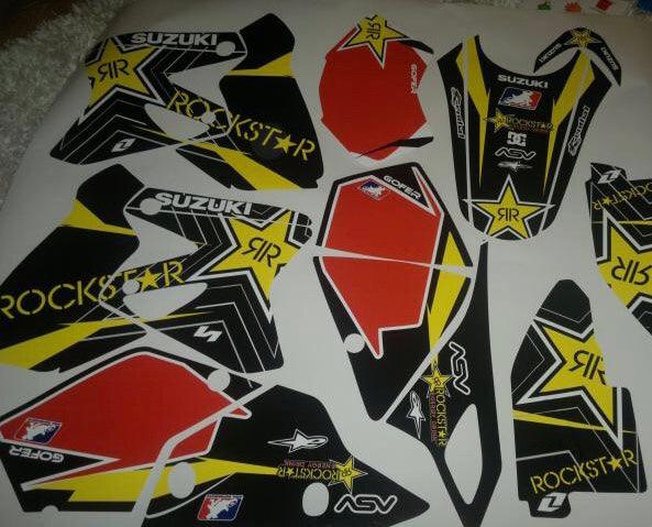 graphics kit SUZUKI DRZ 400 - ROCKSTAR #1