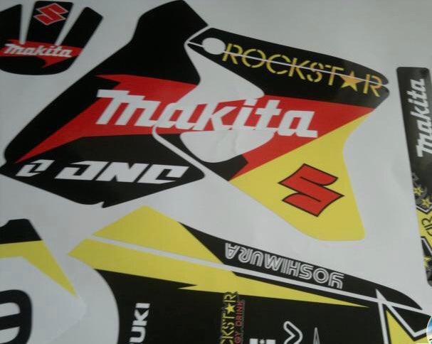 kit grafiche SUZUKI DRZ 400 - ROCKSTAR  #2