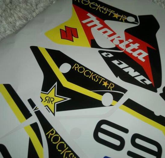 kit grafiche SUZUKI DRZ 400 - ROCKSTAR  #2