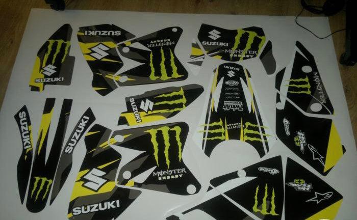 kit grafiche SUZUKI DRZ 400 MONSTER