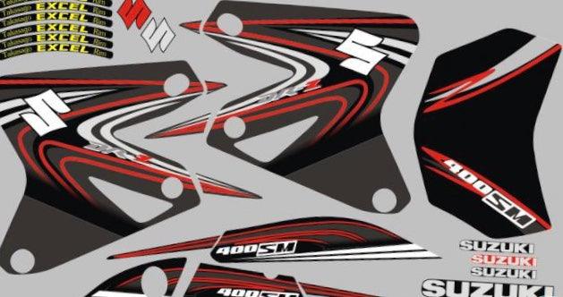 kit grafiche SUZUKI DRZ 400 origine