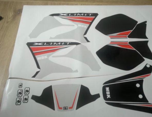 kit gráfico MBK X-LIMIT - ORIGINE NOIR