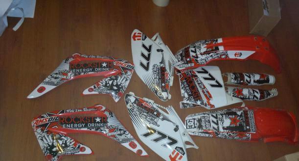 Kit Déco HONDA CR 125 2006 ROCKSTAR