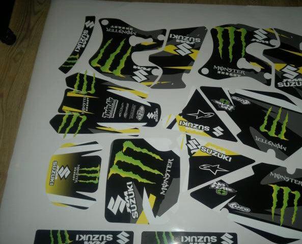 kit grafiche SUZUKI RM 125-250 1996-1998 - MONSTER