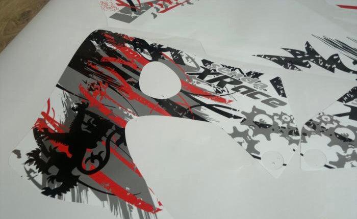 Dekorationskit DERBI XTREME 2003-2004 - REPLICA RACING