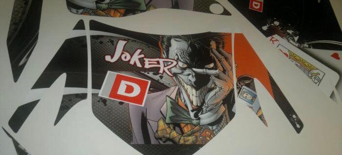 DERBI XTREME 2003-2004 Deco Kit - JOKER
