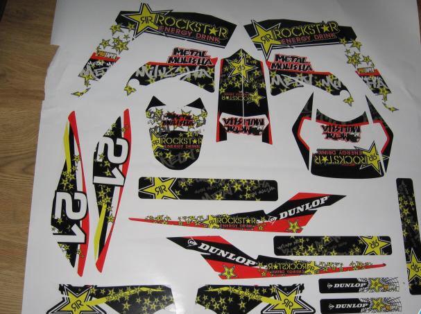 Kit Déco GILERA SMT / RCR 2011-2017 ROCKSTAR