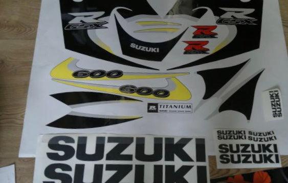 kit gráfico SUZUKI GSXR 600 1999 - NEGRO