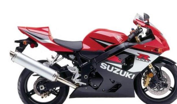 kit gráfico SUZUKI GSXR 600 K5 2005 - ROJO