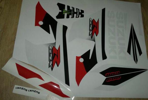 kit gráfico SUZUKI GSXR 600 K5 2005 - ROJO
